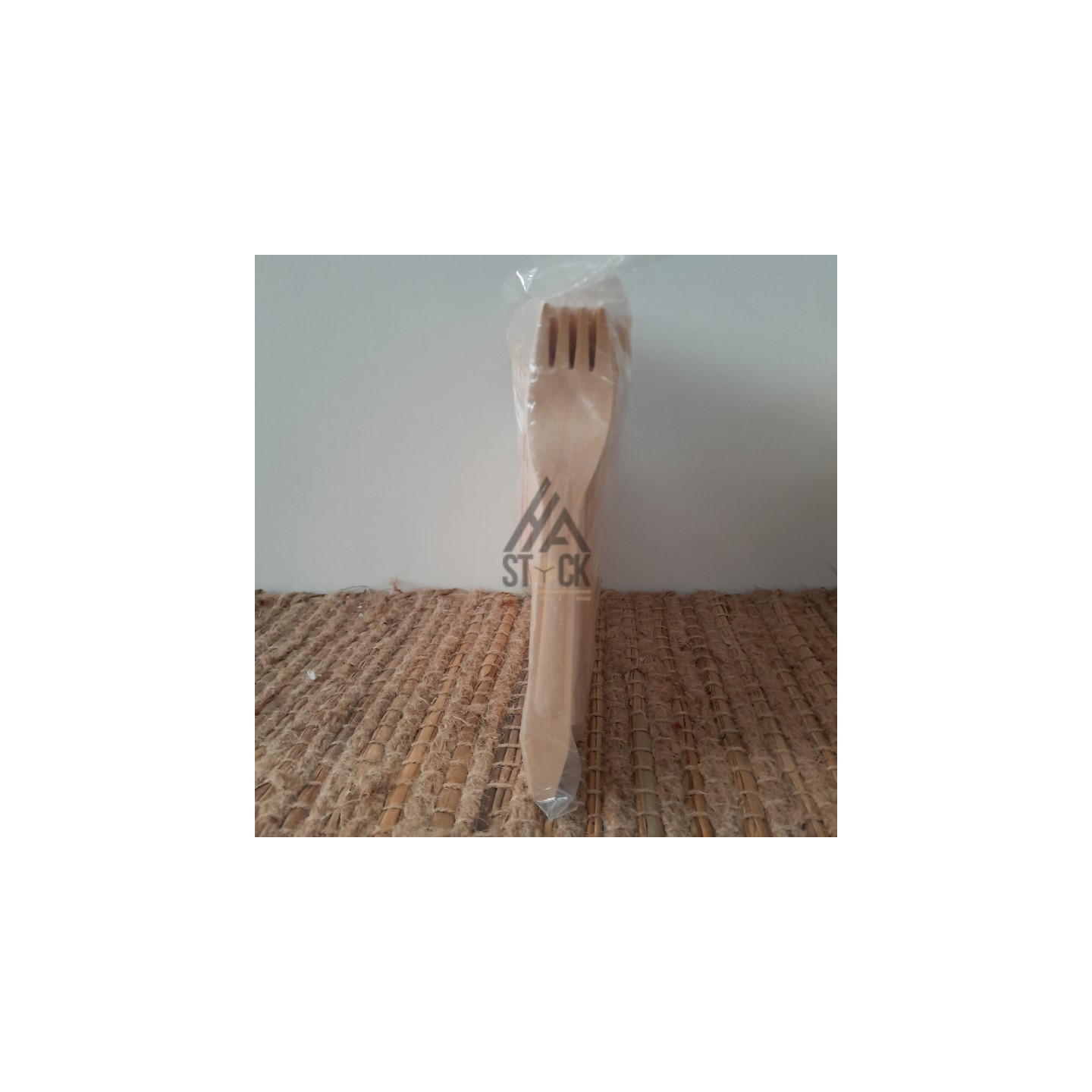 Couvert en bois - 60 paquets