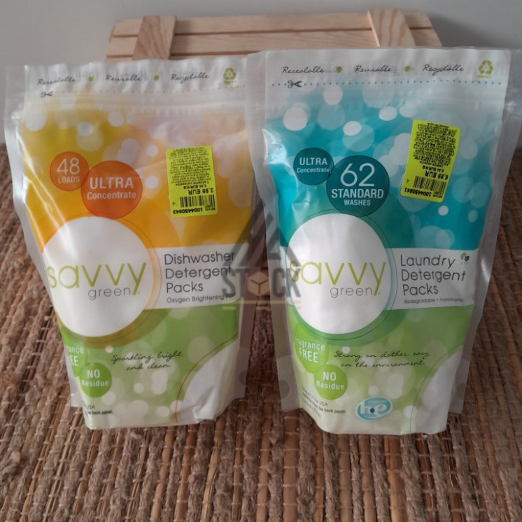 Tablette vaisselle/capsule lessive - 28 pièces