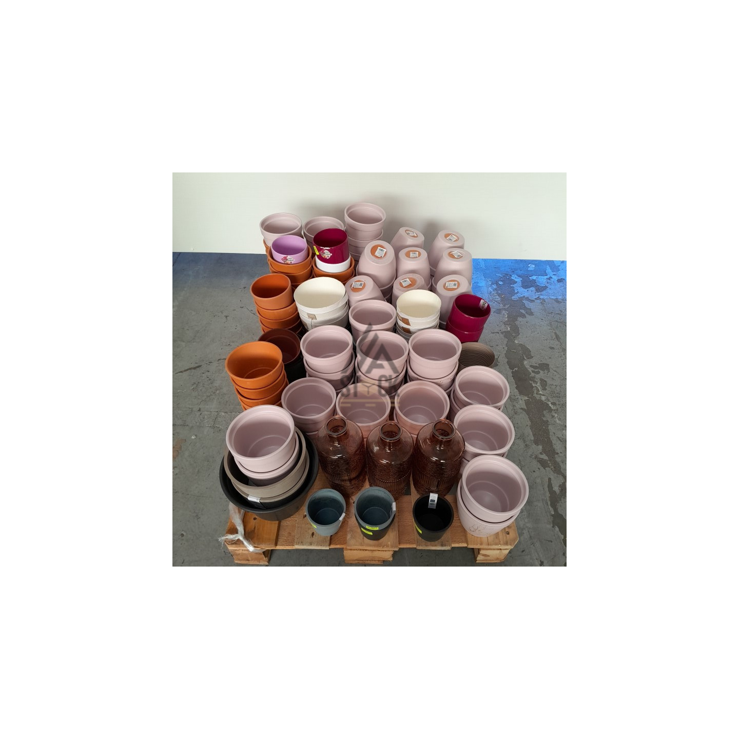 Pot de fleur - 130 pièces