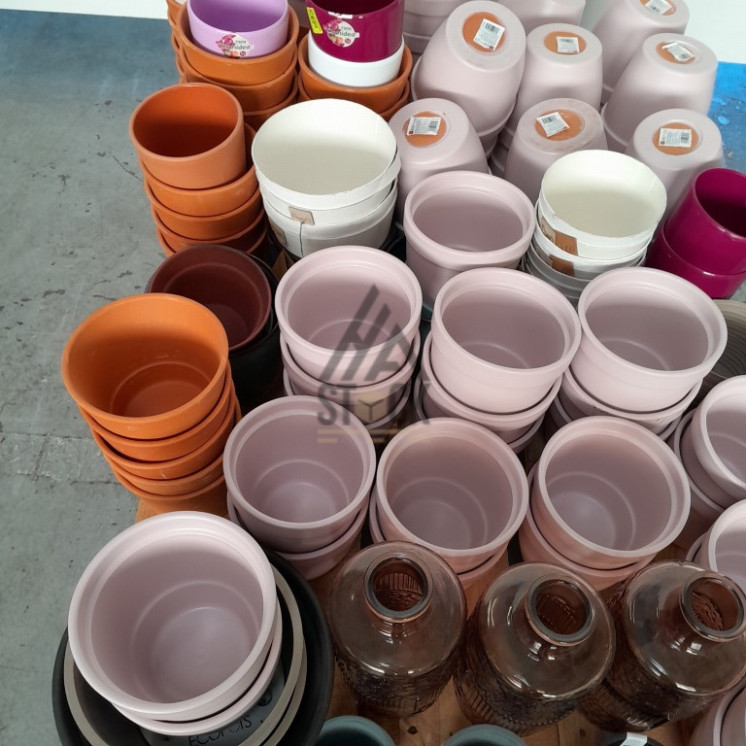 Pot de fleur - 130 pièces