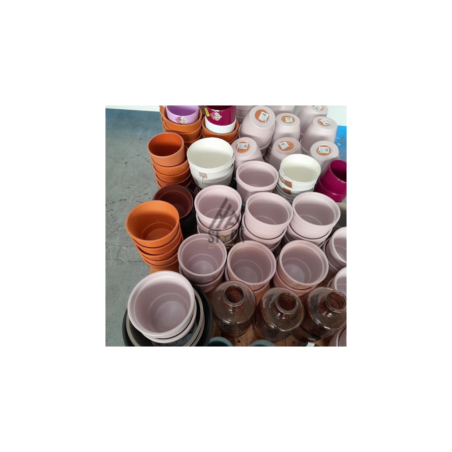 Pot de fleur - 130 pièces