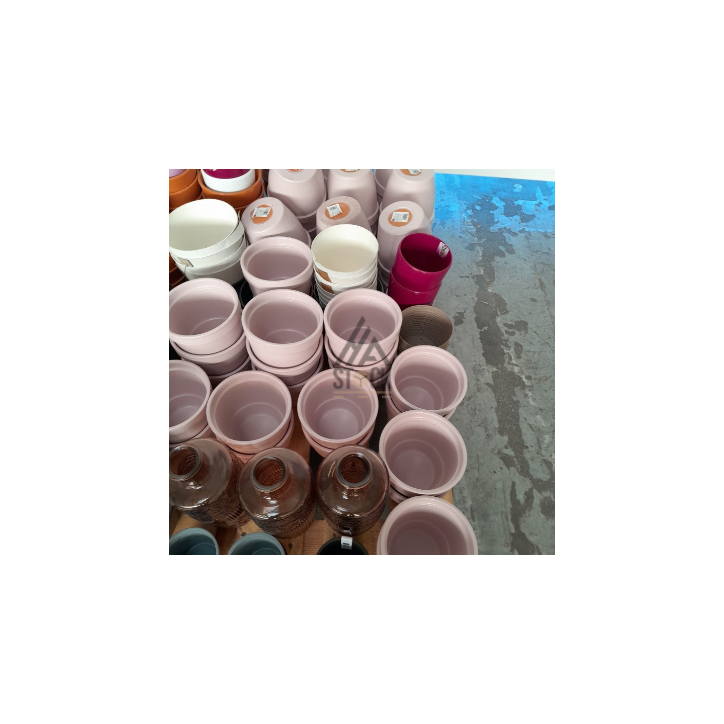 Pot de fleur - 130 pièces