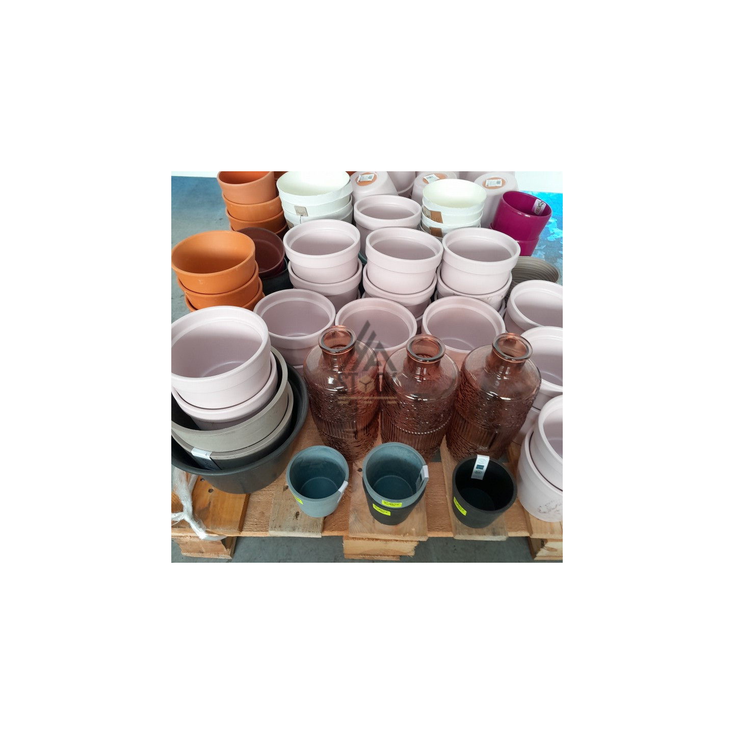 Pot de fleur - 130 pièces