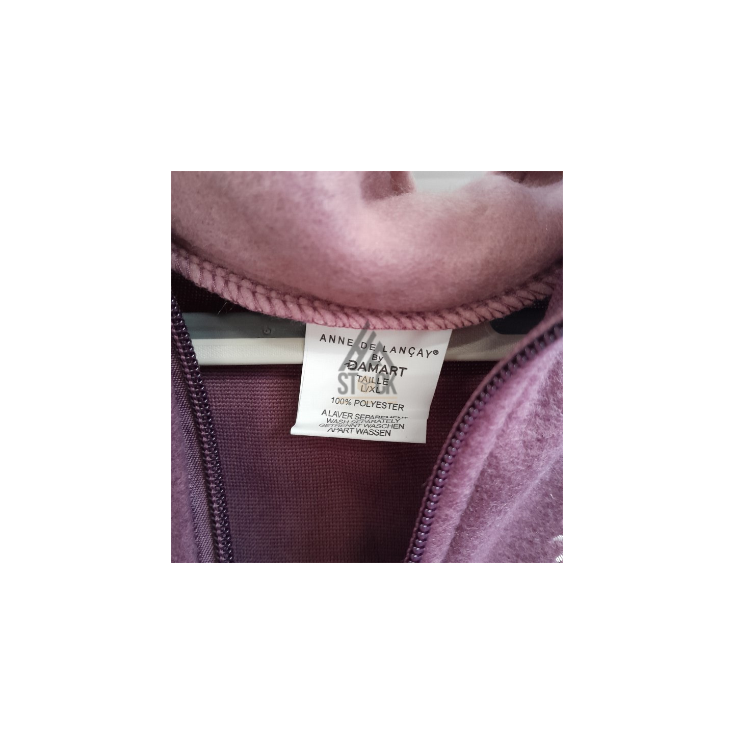 Veste polaire/écharpe - DAMART - 10 pièces