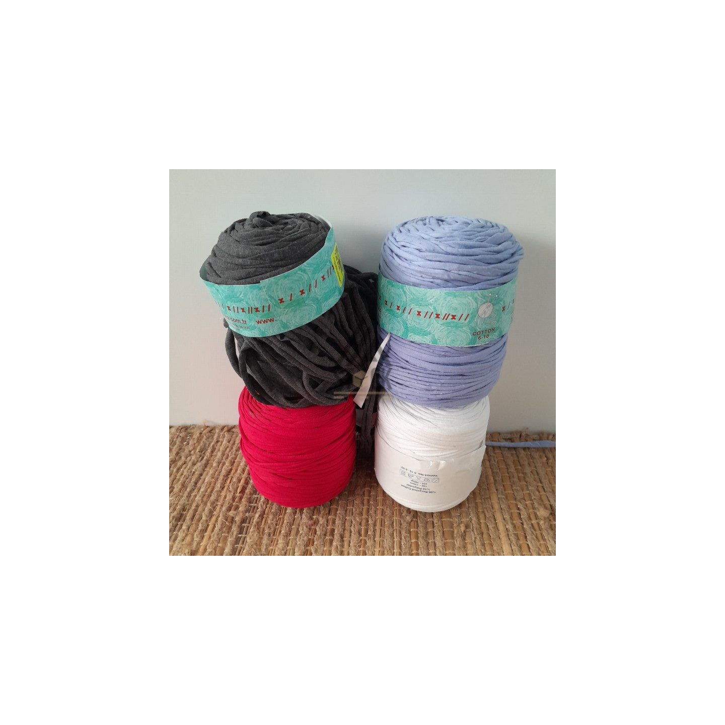 Pelote t-shirt- 60 pièces