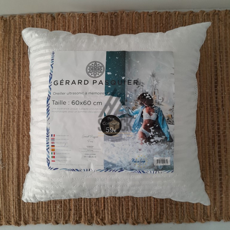 Oreiller 60x60 - GÉRARD PASQUIER  - 10 pièces