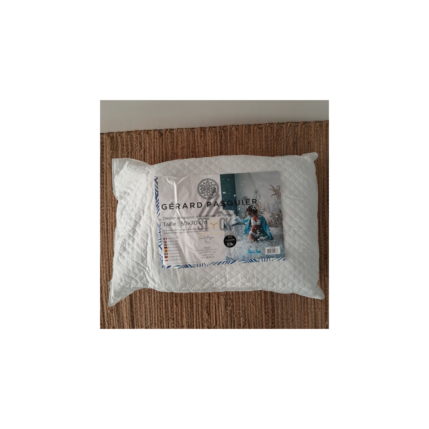 Oreiller 50x70 - GÉRARD PASQUIER  - 10 pièces