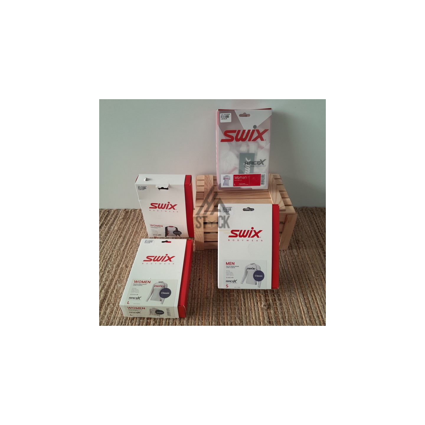 tee shirt manches longues - SWIX - 29 pièces