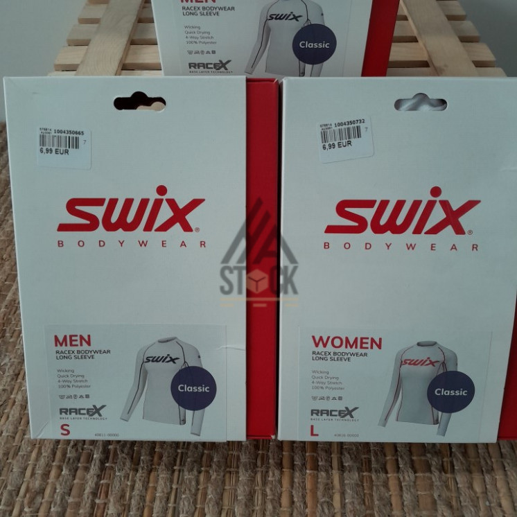 tee shirt manches longues - SWIX - 30 pièces