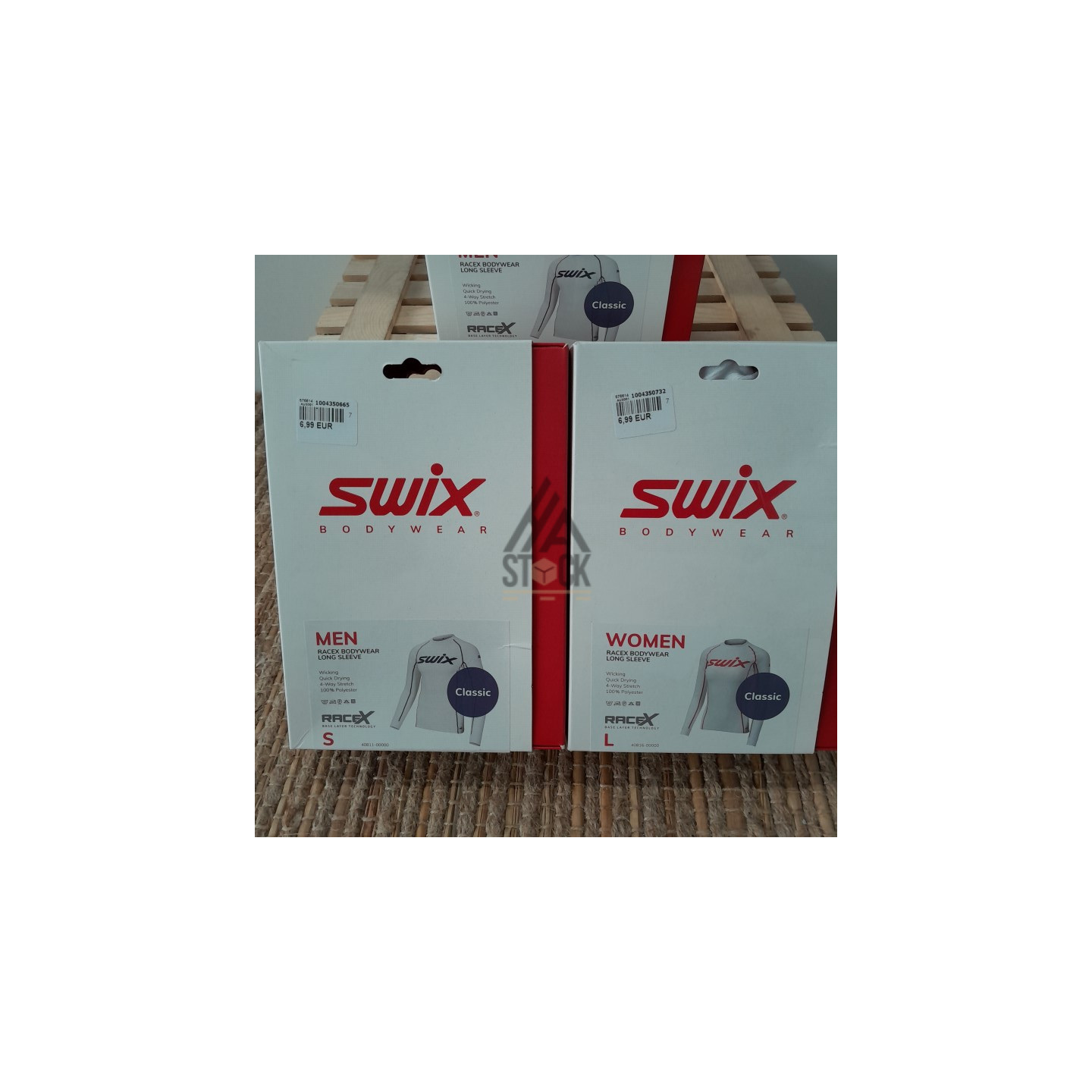 tee shirt manches longues - SWIX - 30 pièces