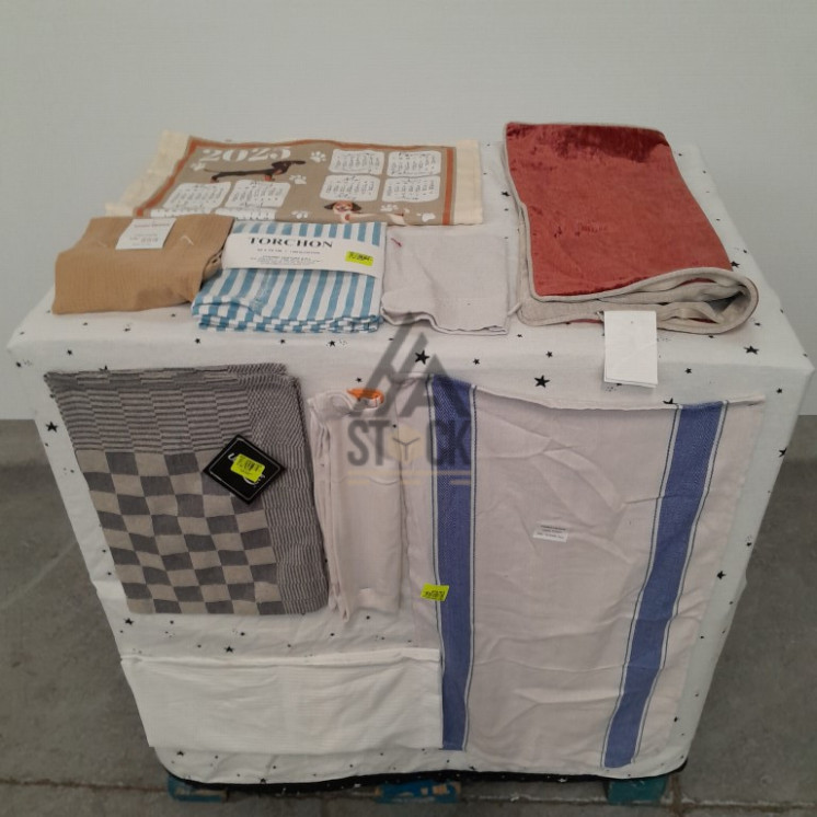 LINGE DE MAISON VRAC - 220 pièces