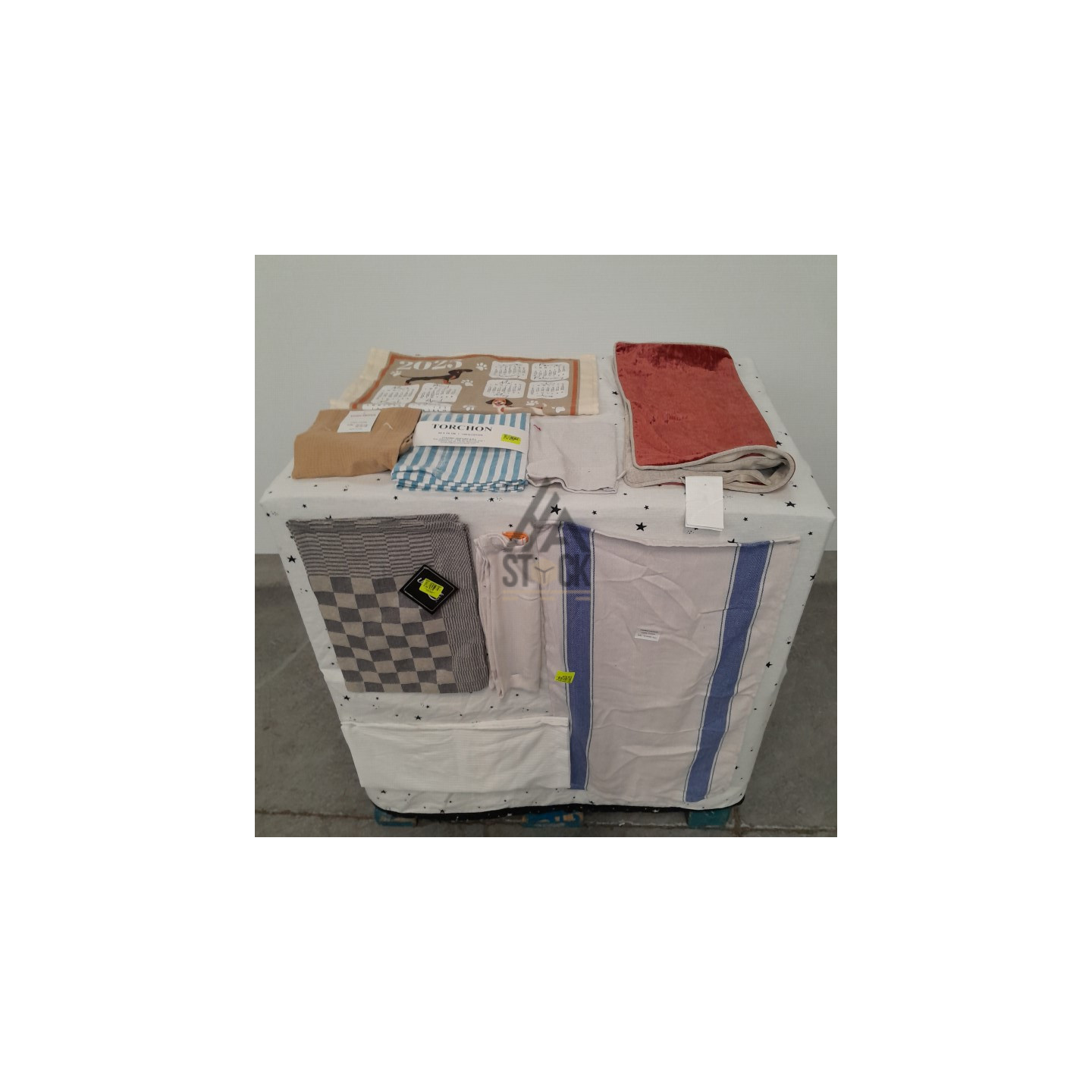 LINGE DE MAISON VRAC - 220 pièces