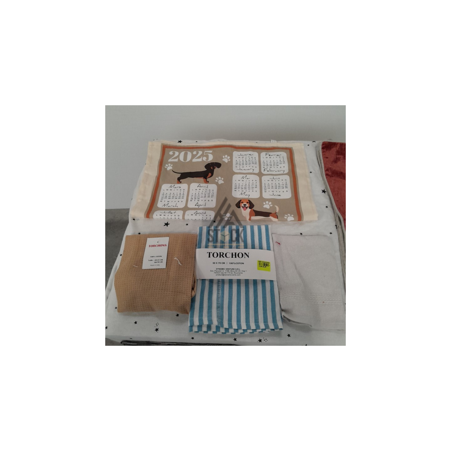 LINGE DE MAISON VRAC - 220 pièces