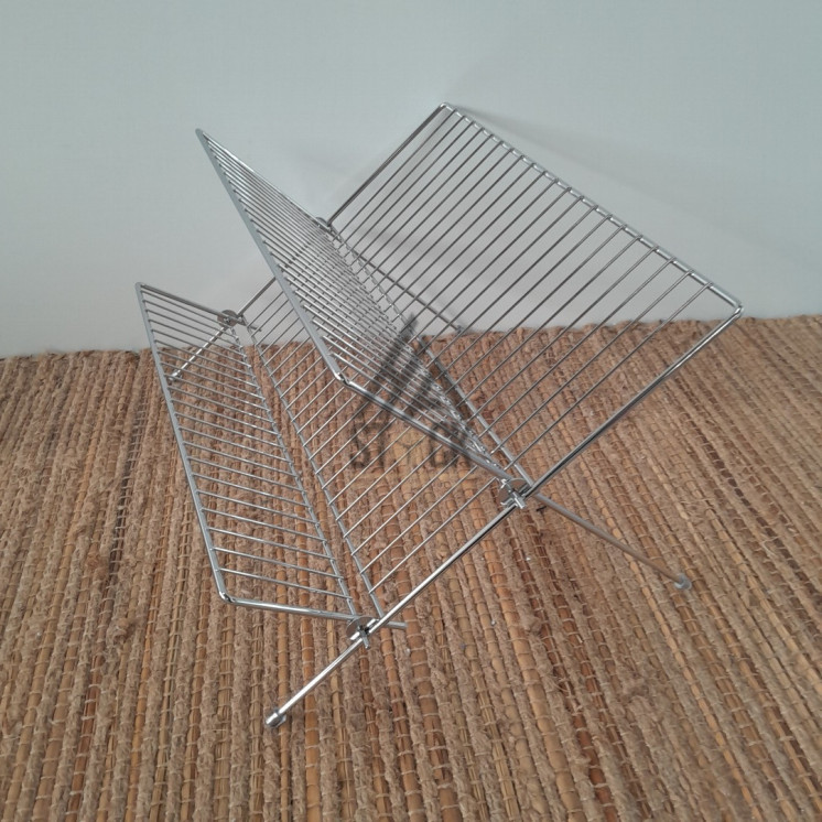 Égouttoir pliable en métal - 13 pièces