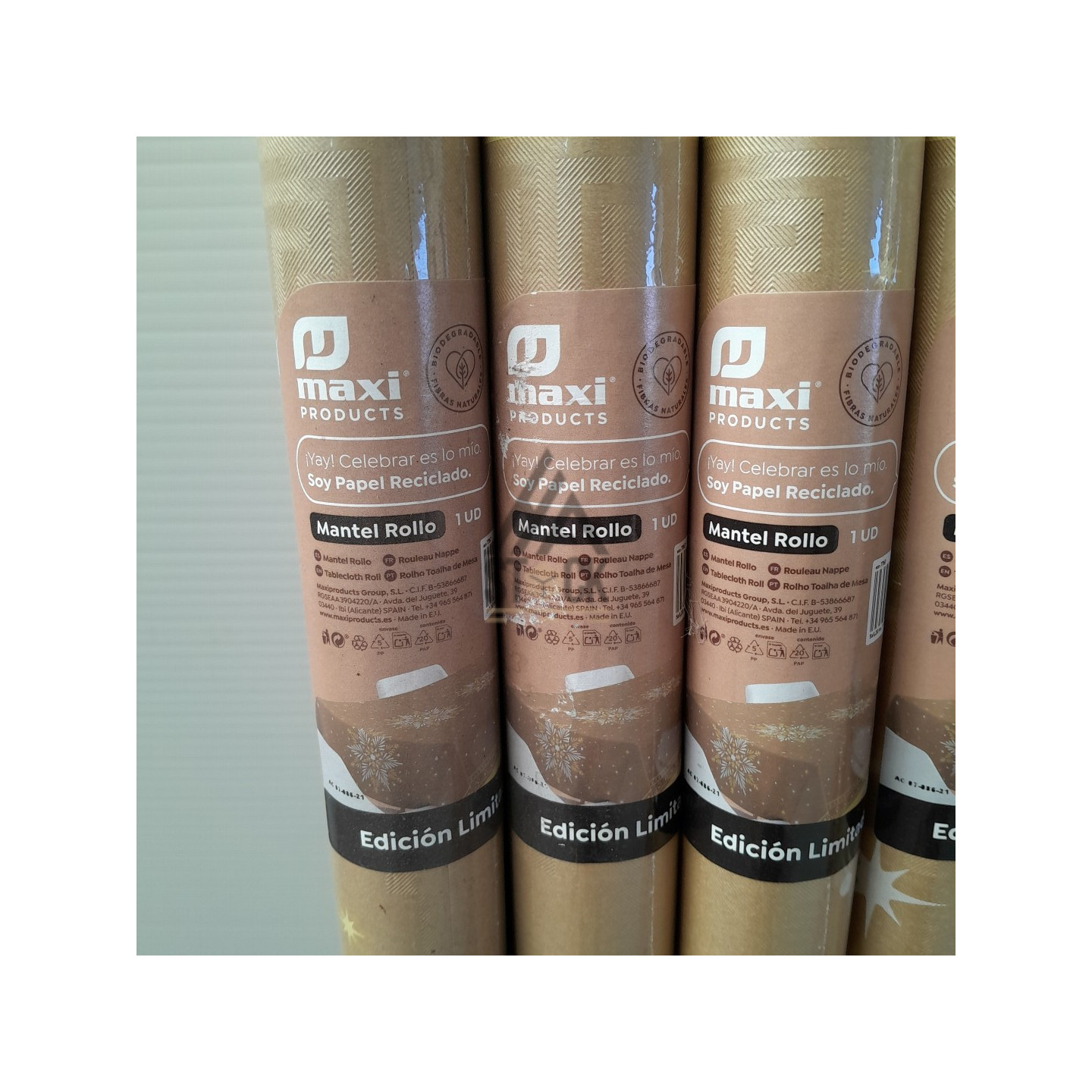 Rouleaux de nappe Fête - 75 pièces