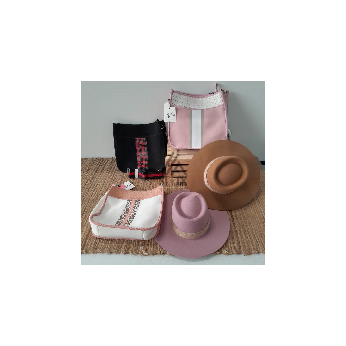 Sac/chapeau - JEN&CO  - 26 pièces