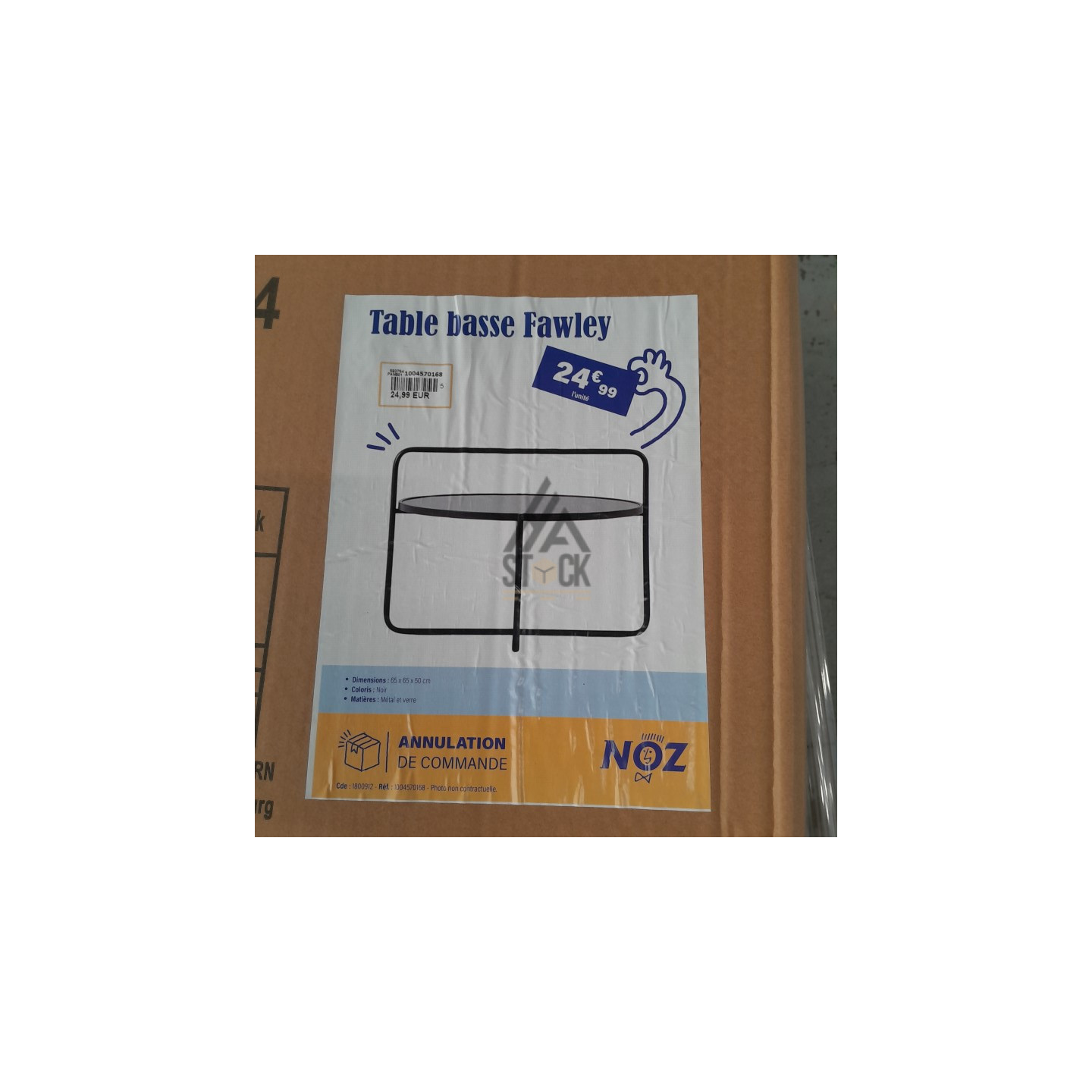 Table basse fawley - 8 pièces