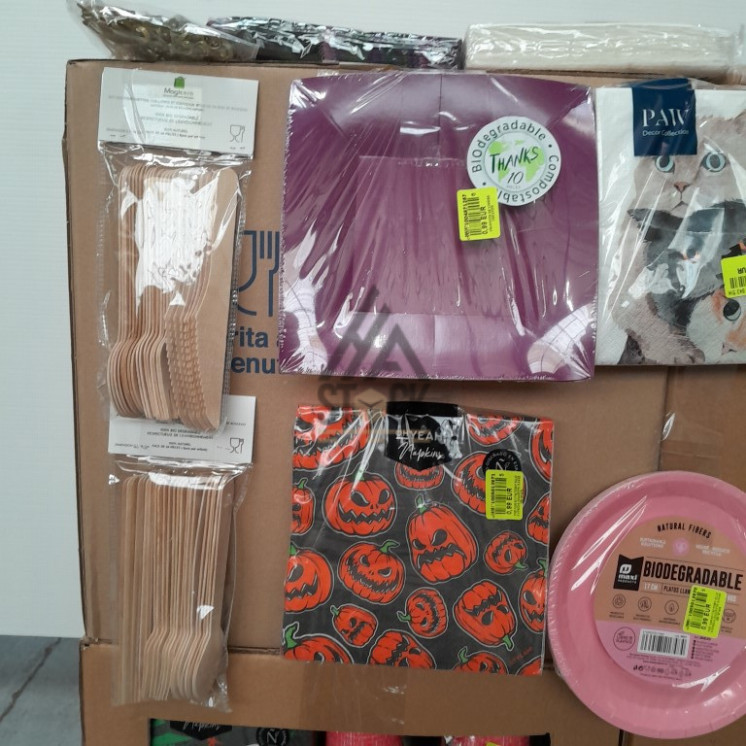 VAISSELLE JETABLE - 340 pièces