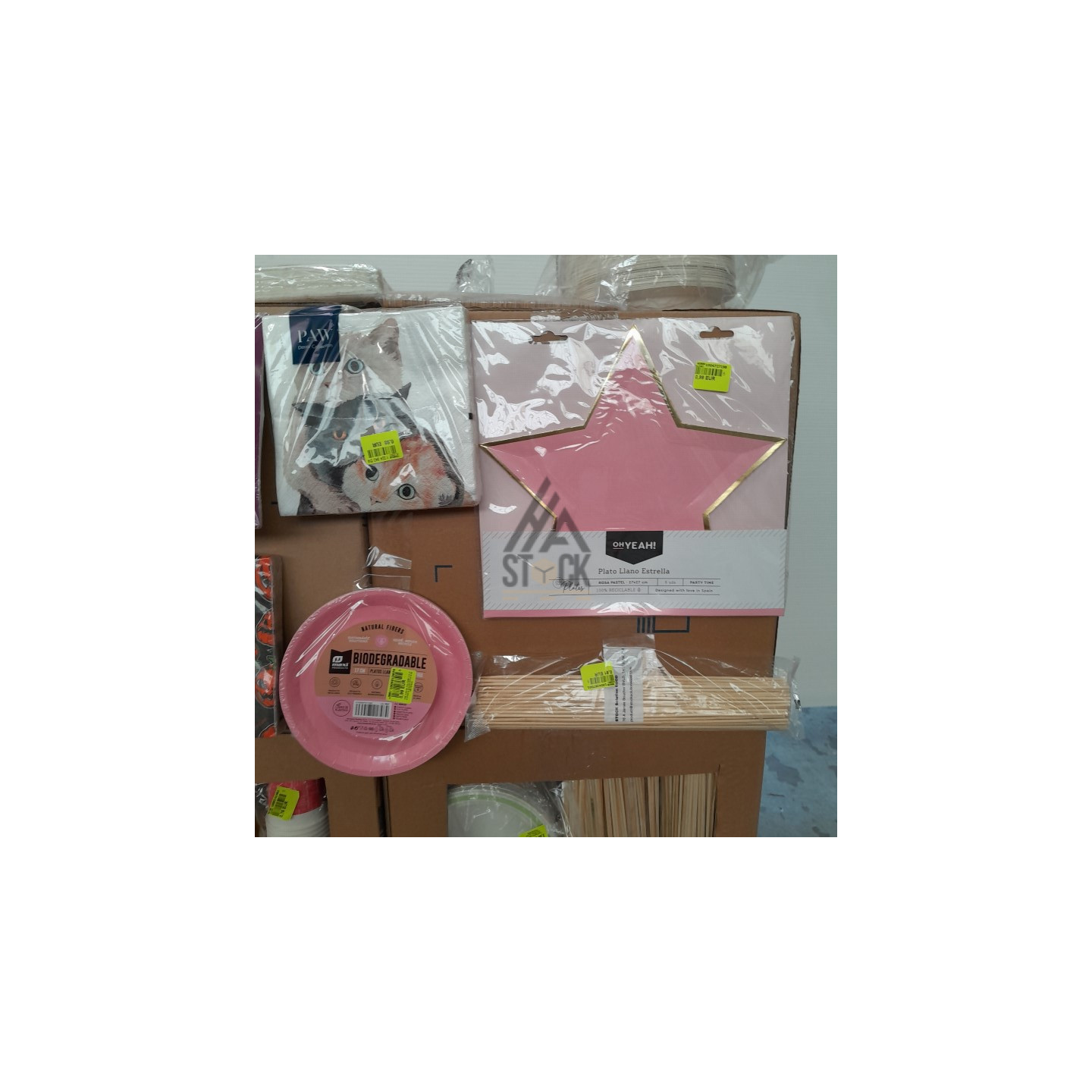 VAISSELLE JETABLE - 340 pièces