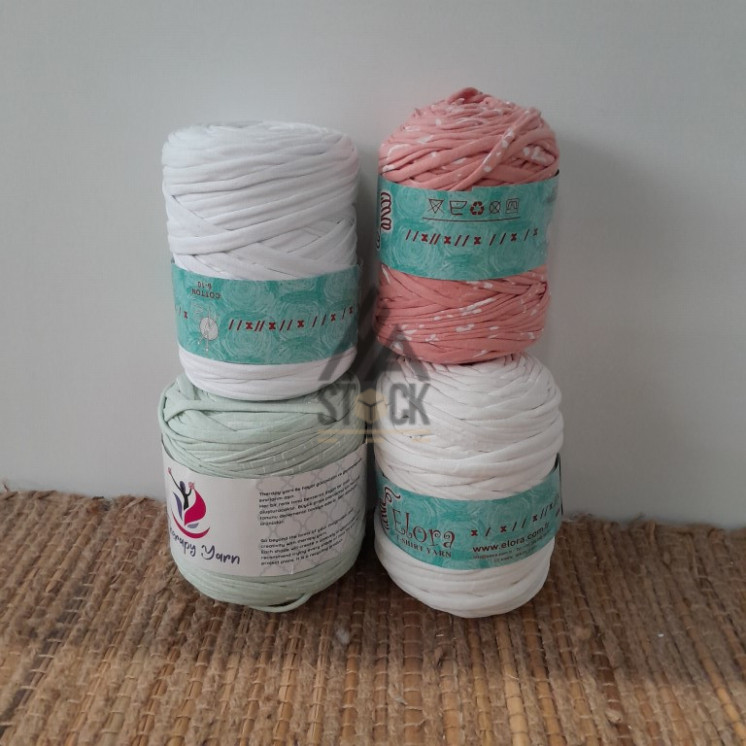 Pelote t-shirt- 65 pièces