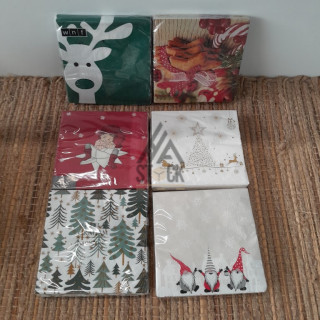 Serviette en papier - NOEL & FETE - 170 pièces