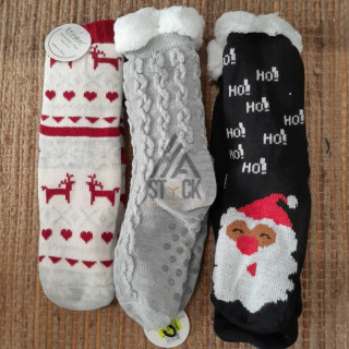 Chaussette motif hiver  - 40 paires