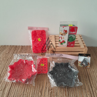 Emporte pièce, Moule silicone NOEL - 50 pièces