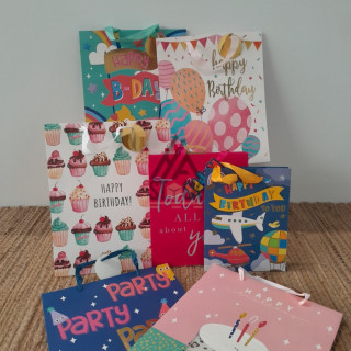 Sac cadeaux - 125 pièces