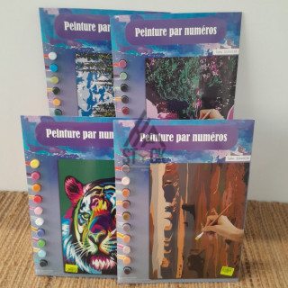 Peinture par numéro - 35 pièces