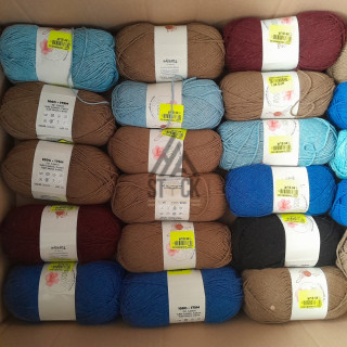 Pelote de laine - 115 pièces