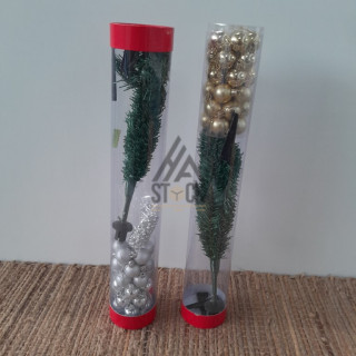 Sapin de NOEL artificiel miniature - 25 pièces Sapin de NOEL artificiel miniature - 25 pièces