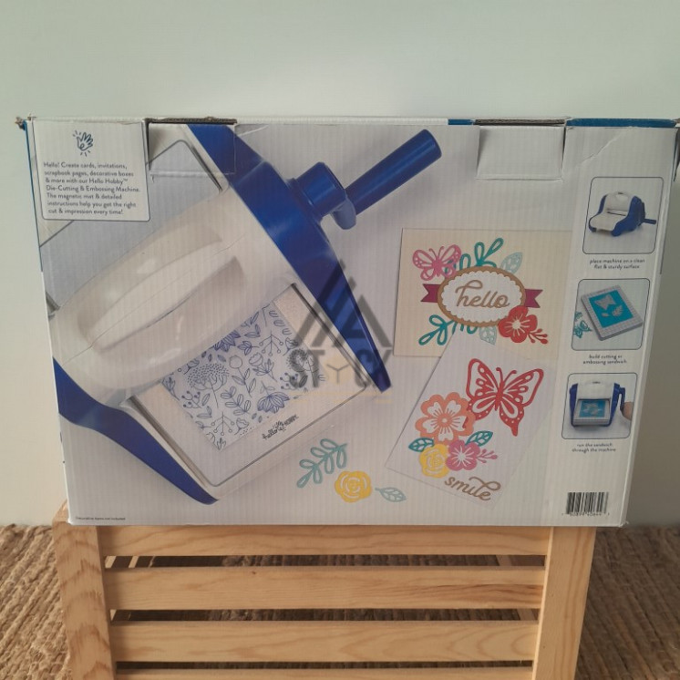 Machine d'embossage et de découpe A5 - 2 pièces