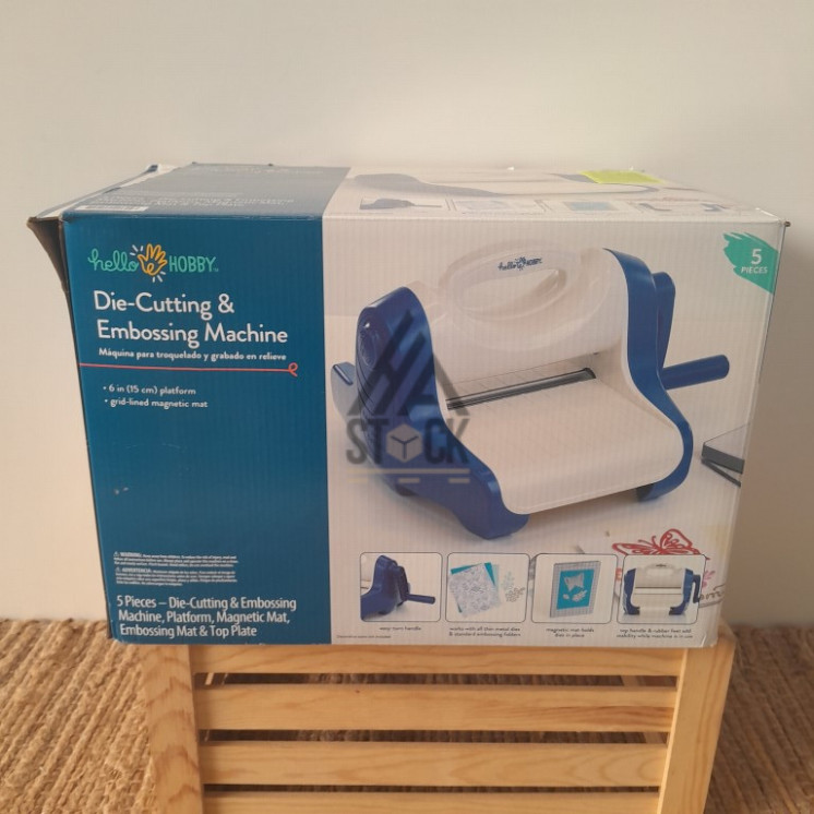 Machine d'embossage et de découpe A5 - 2 pièces