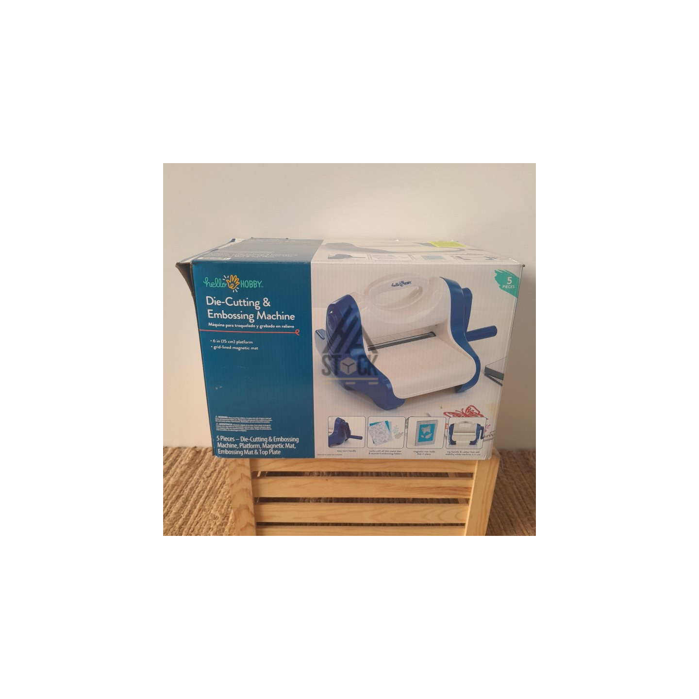 Machine d'embossage et de découpe A5 - 2 pièces