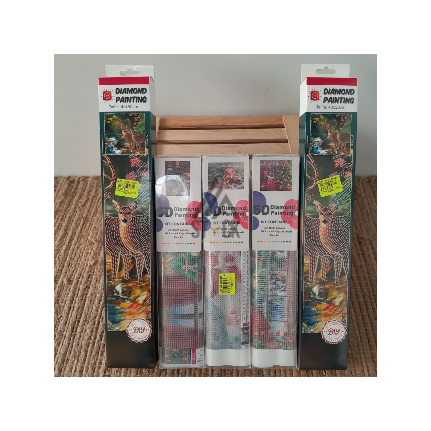 Diamond painting noël - 35 pièces