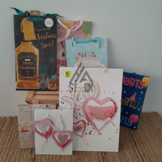 Sac cadeaux - 125 pièces