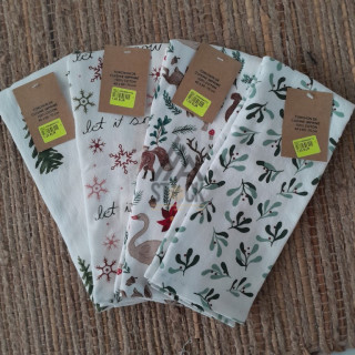 Torchons NOEL - 50 pièces