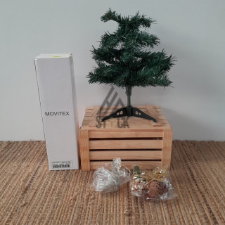 Sapin de NOEL artificiel miniature - 20 pièces