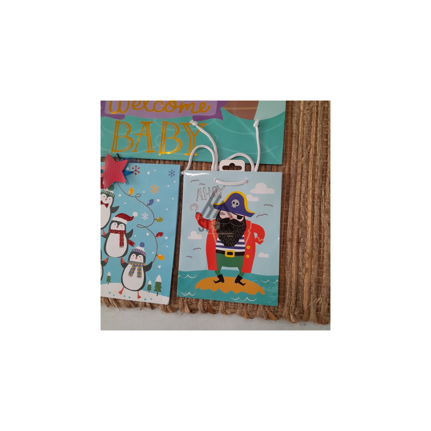 Sac cadeaux - 125 pièces