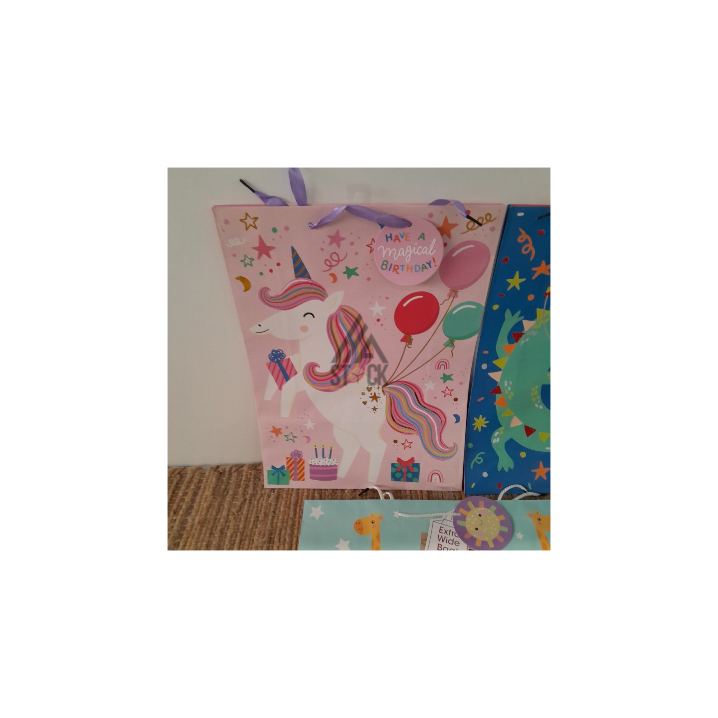 Sac cadeaux - 125 pièces