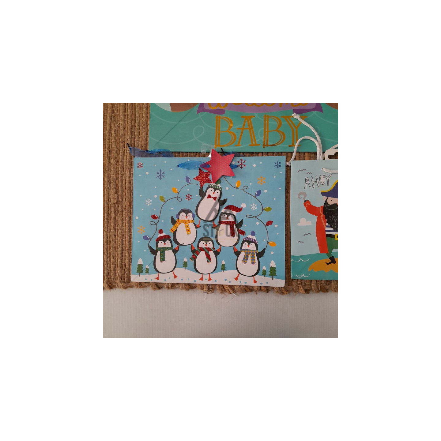 Sac cadeaux - 125 pièces