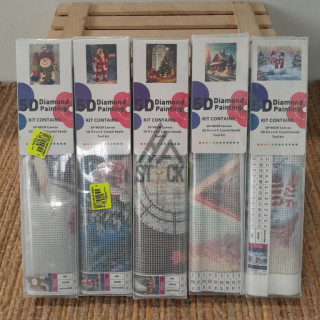 Diamond painting noël - 35 pièces