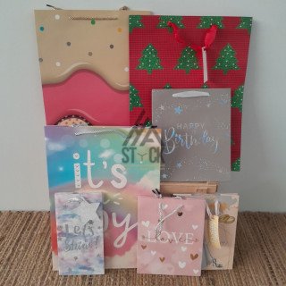 Sac cadeaux - 125 pièces