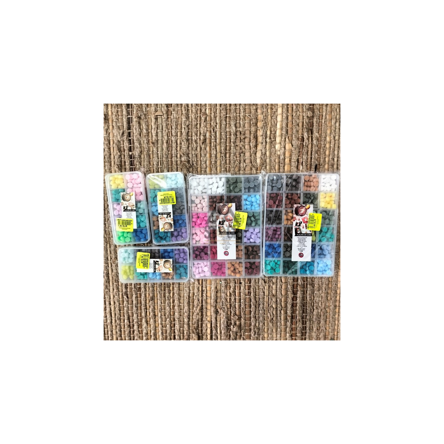 Fleur de cire - 60 pièces