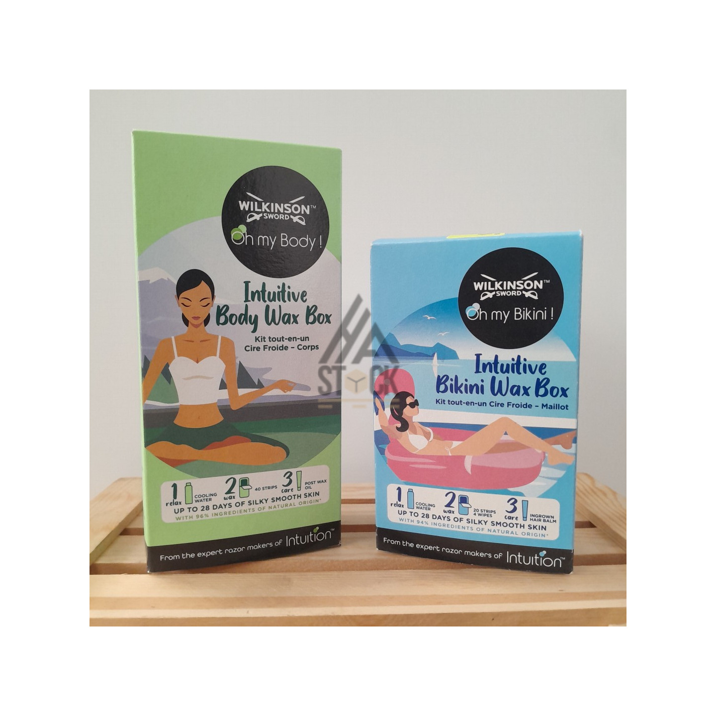 KIT cire froide - WILKINSON - 50 pièces