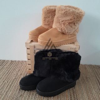 BOOTS fourrure - 16 paires