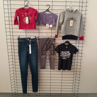 TEXTILE ENFANT de marque - 100 pièces