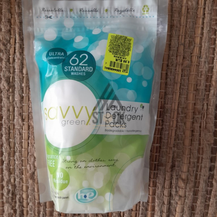 Tablette vaisselle/capsule lessive - 60 pièces