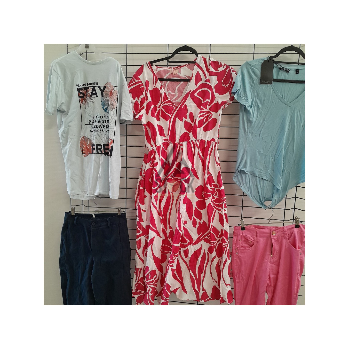 TEXTILE MARQUE  - 100 pièces