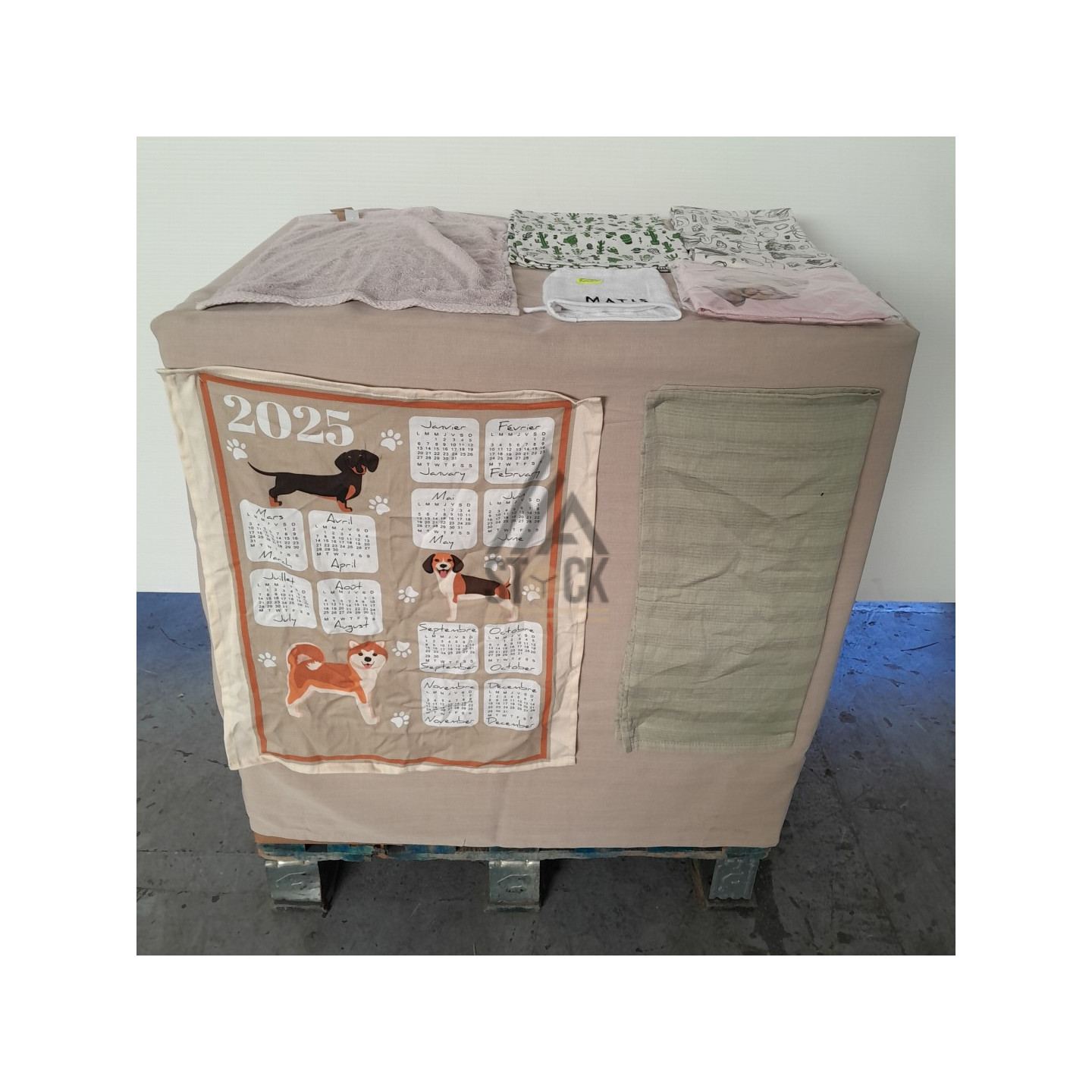 LINGE DE MAISON VRAC - 220 pièces